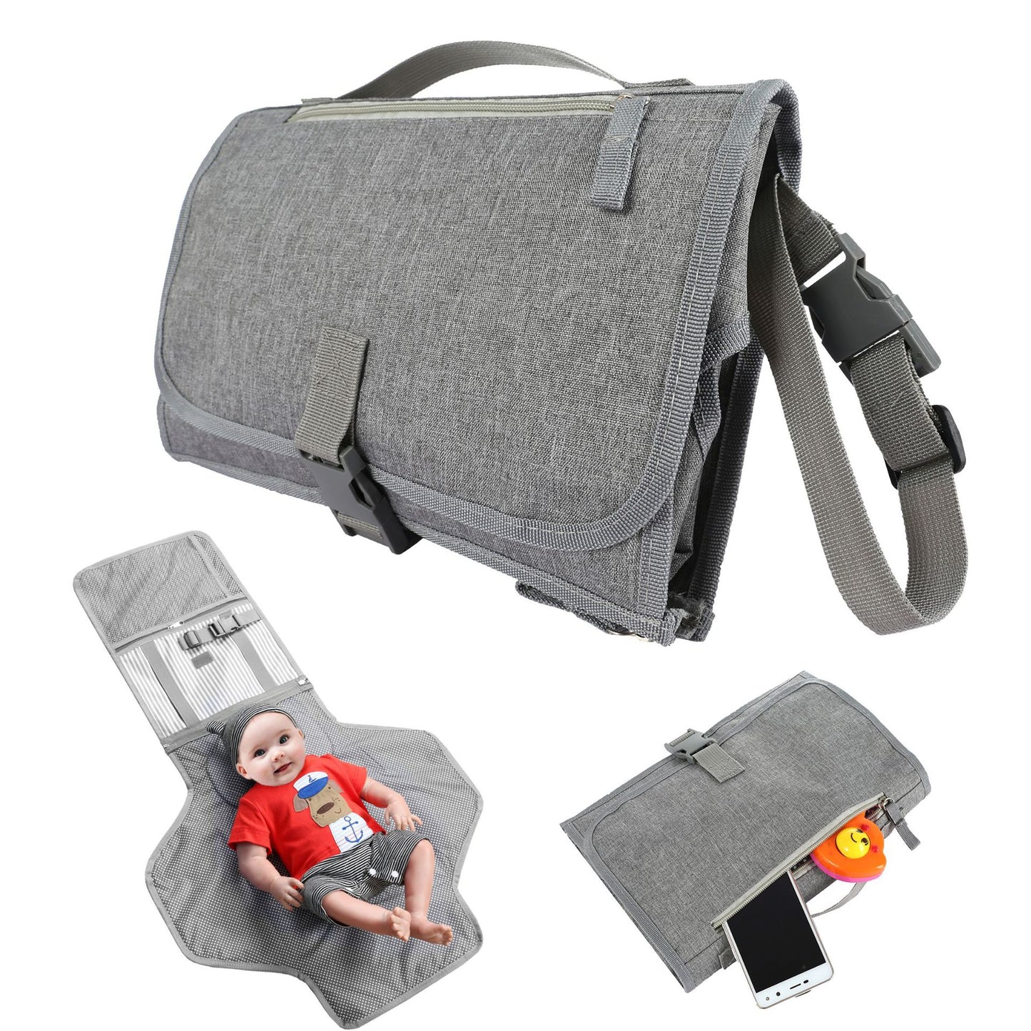 Mobile Baby-Wickelunterlage
