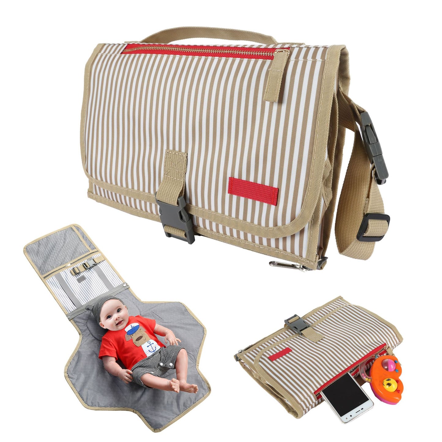 Mobile Baby-Wickelunterlage