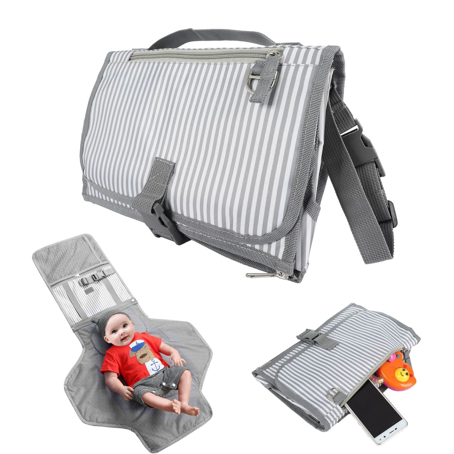 Mobile Baby-Wickelunterlage