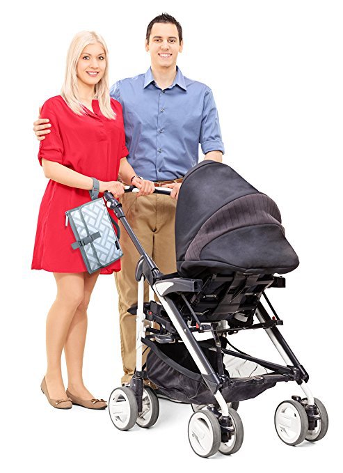 Mobile Baby-Wickelunterlage